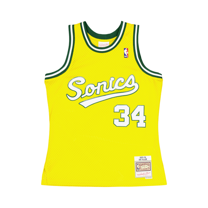 Supersonics Swingman Jersey Al keltainen