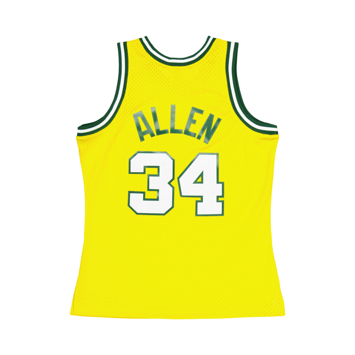 Supersonics Swingman Jersey Al keltainen