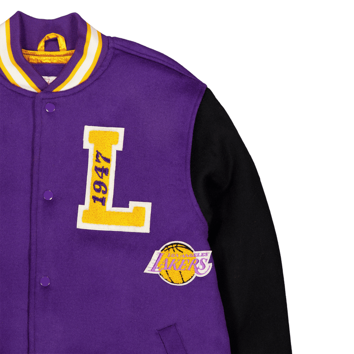 Lakers Team Legacy Varsity Jac Purple/black