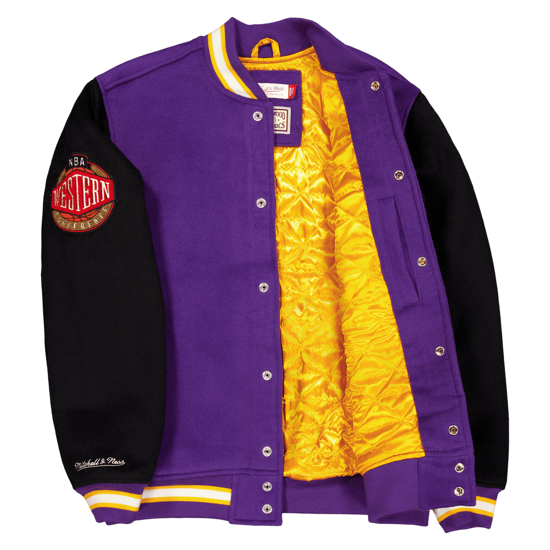 Lakers Team Legacy Varsity Jac Purple/black