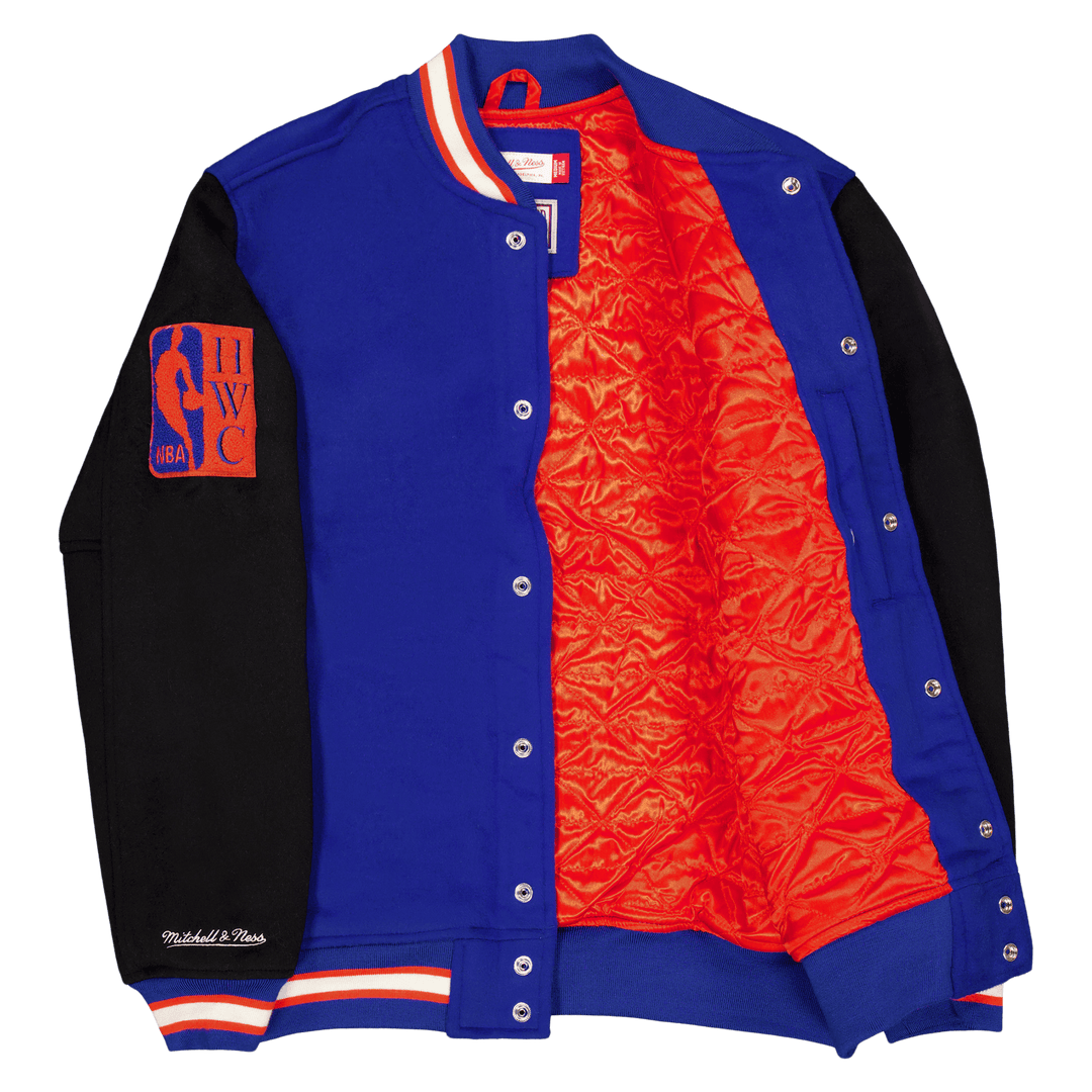 Knicks Team Legacy Varsity Jac Royal/black