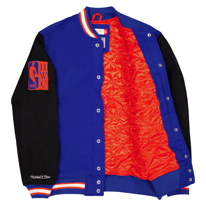 Knicks Team Legacy Varsity Jac Royal/black
