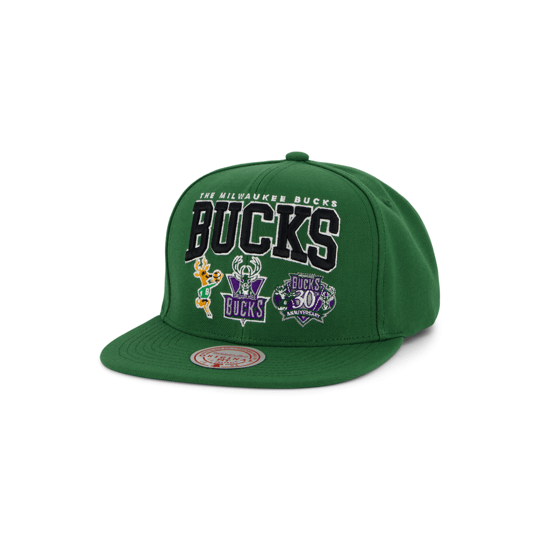 Bucks Champ Stack Snapback