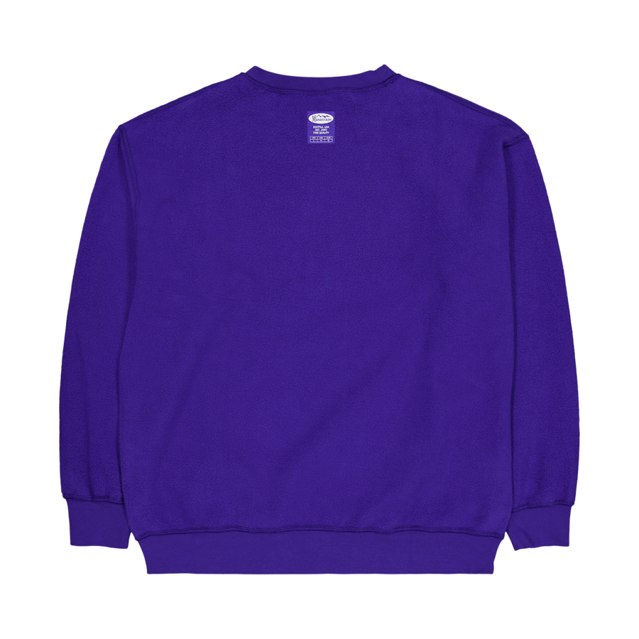 Sweat-shirt 2 faces violet