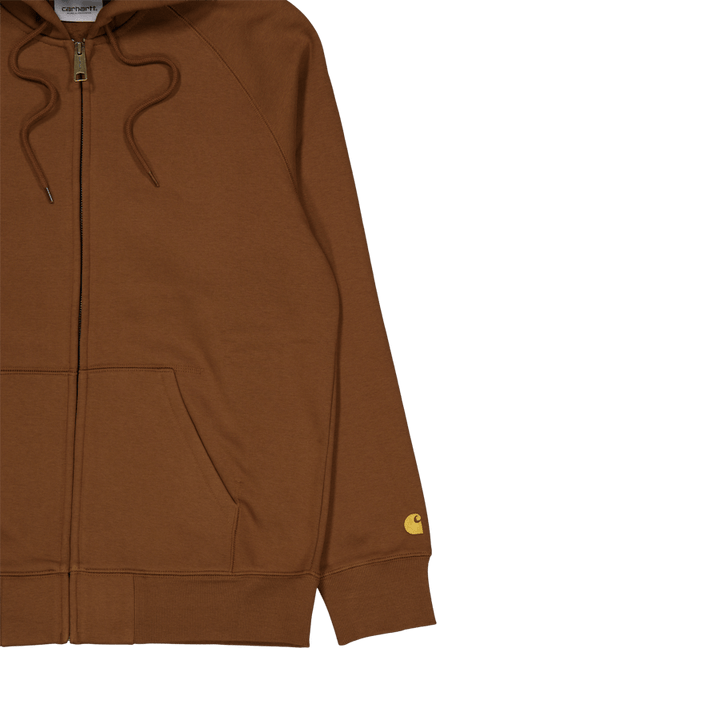 Chase Jacke mit Kapuze Tamarinde / Gold
