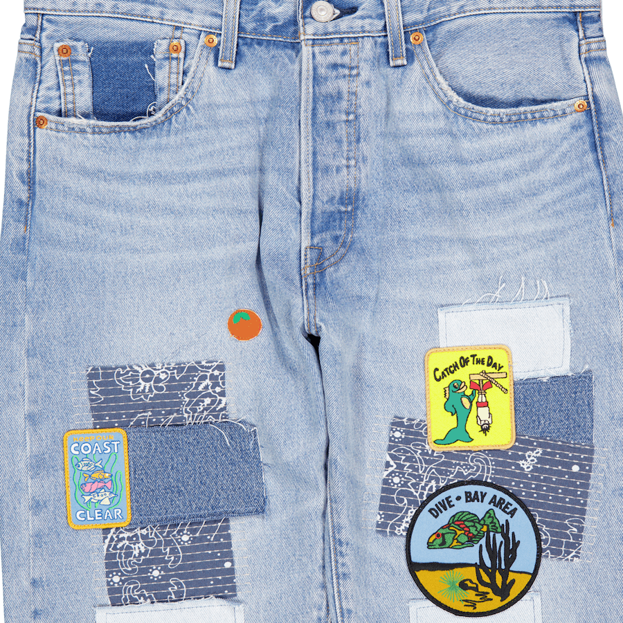 501 Levisoriginal Fit Med In 1999 Surf Pant