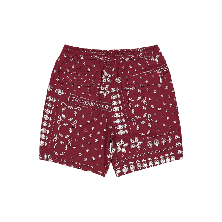Trail Cargo Short - T3 Reds Bandana Remix Chocol