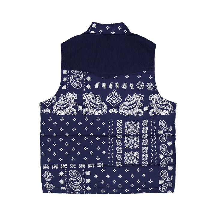 Western Super Puffer Vst Dark Barkley Bandana