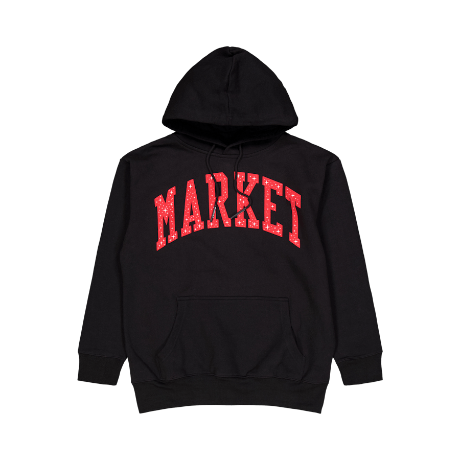 Sweat à capuche Market Arc Puff noir