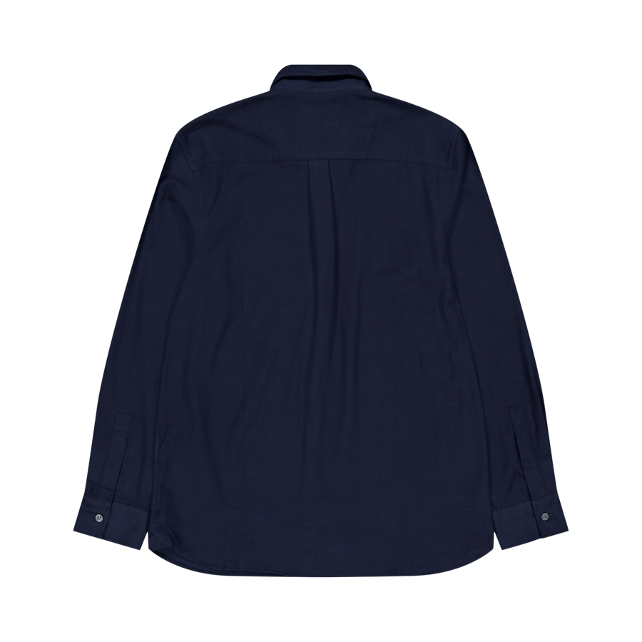 Camicia di flanella a tinta unita Z271 Dark