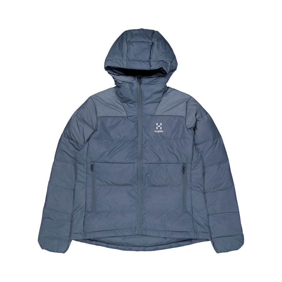 Capuche Bield Down W Bleu Acier