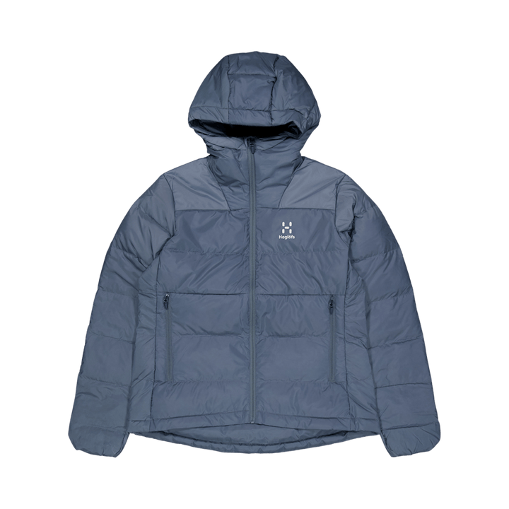 Capuche Bield Down W Bleu Acier