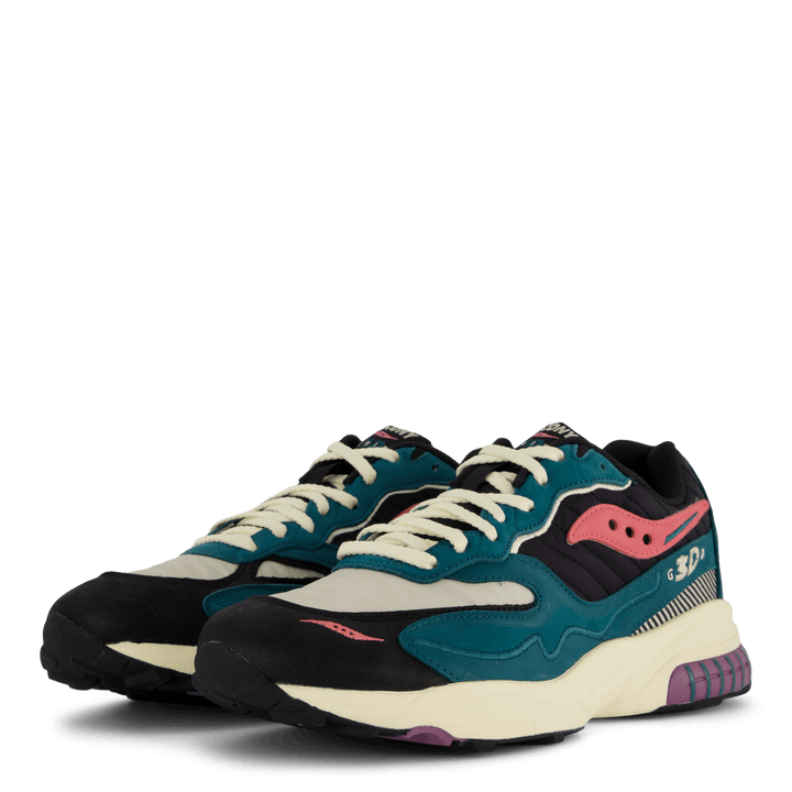 3d Grid Hurricane grønn/svart