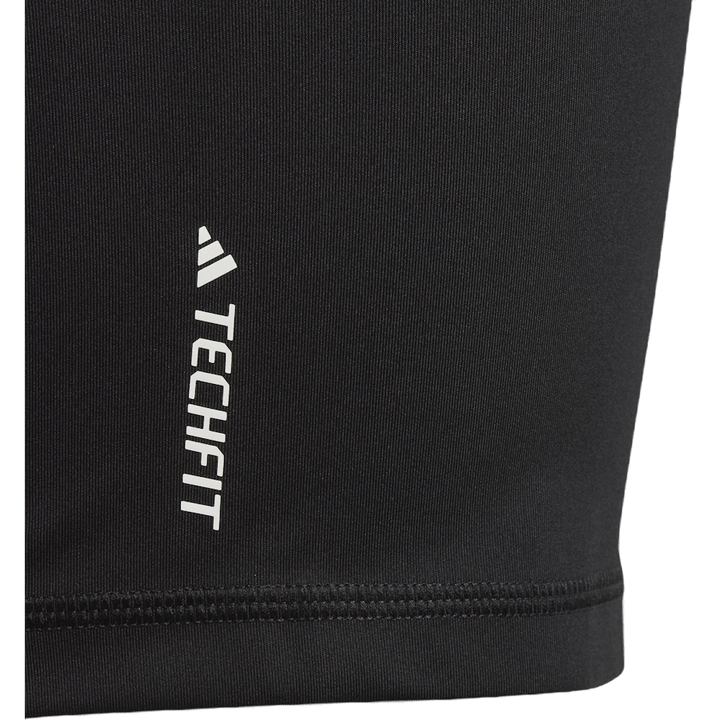 Leggings courts AEROREADY Techfit pour enfants, noir