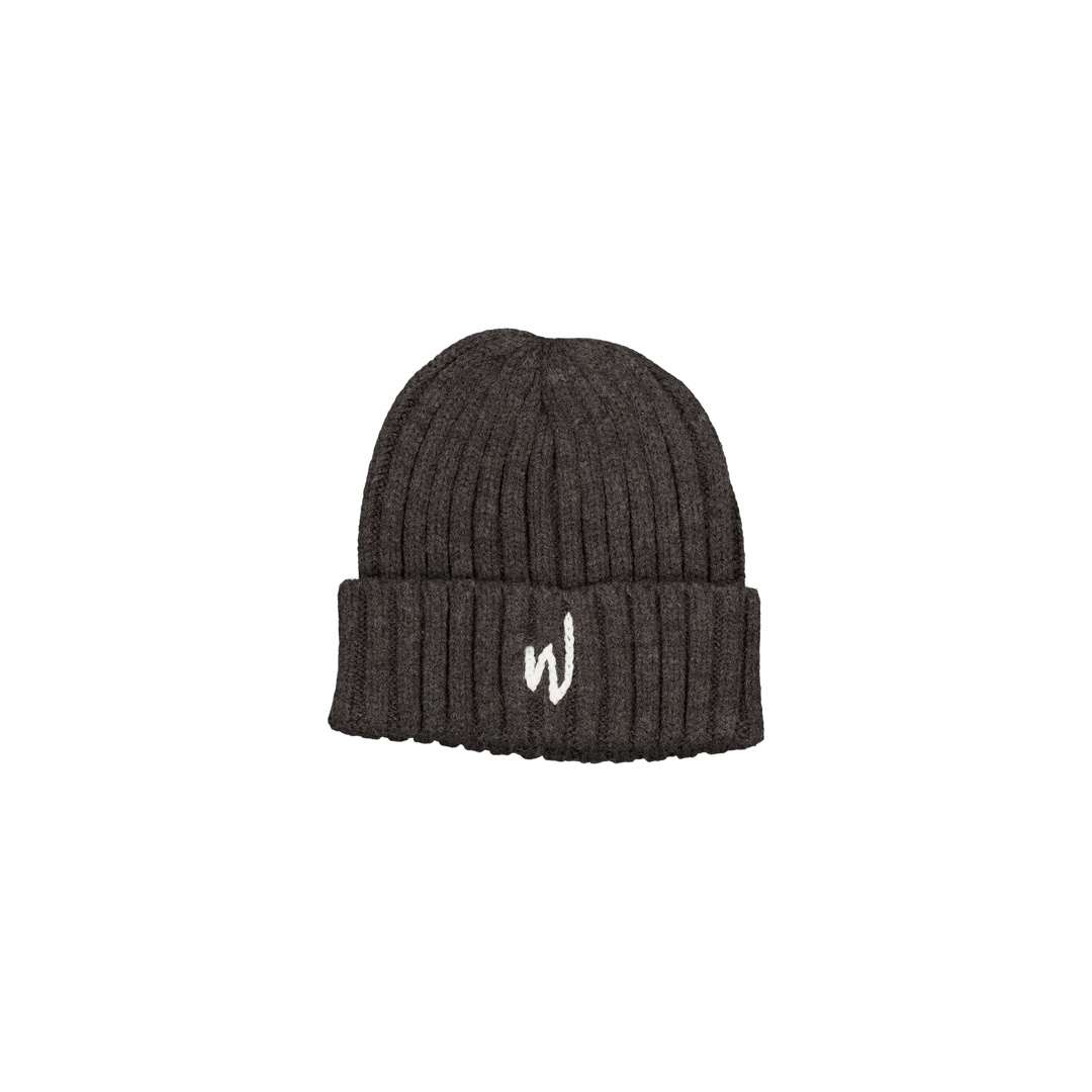 W Logo Beanie grå