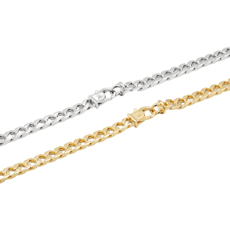 Řetízek Frankie Gold 925 stříbro / 9k zlato