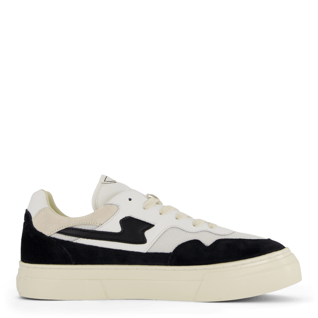 Perle S-strike Wildleder Mix Wht/blk
