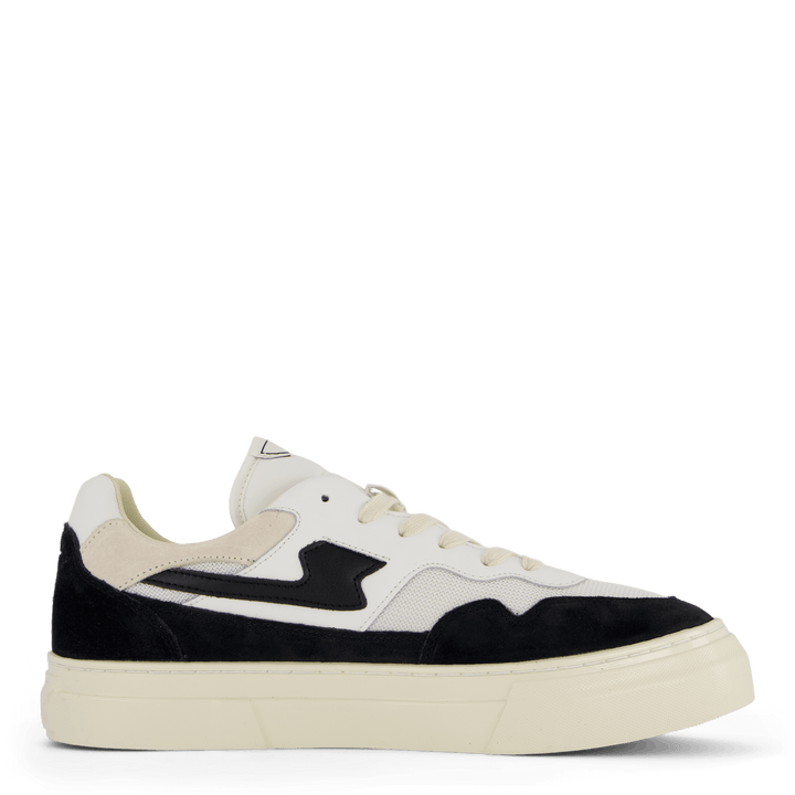 Perle S-strike Wildleder Mix Wht/blk