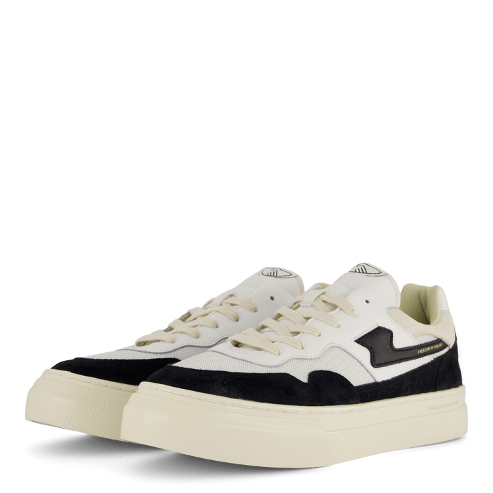 Perle S-strike Wildleder Mix Wht/blk