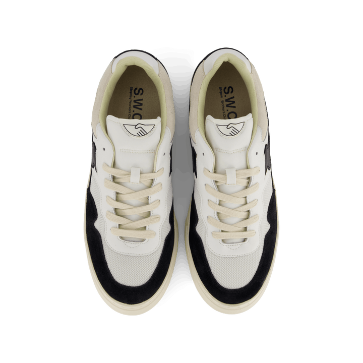 Perle S-strike Wildleder Mix Wht/blk