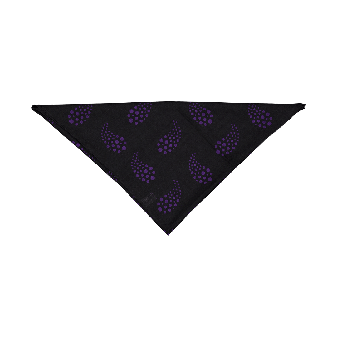 Šála - W/s Twill / Paisley Pr C-black