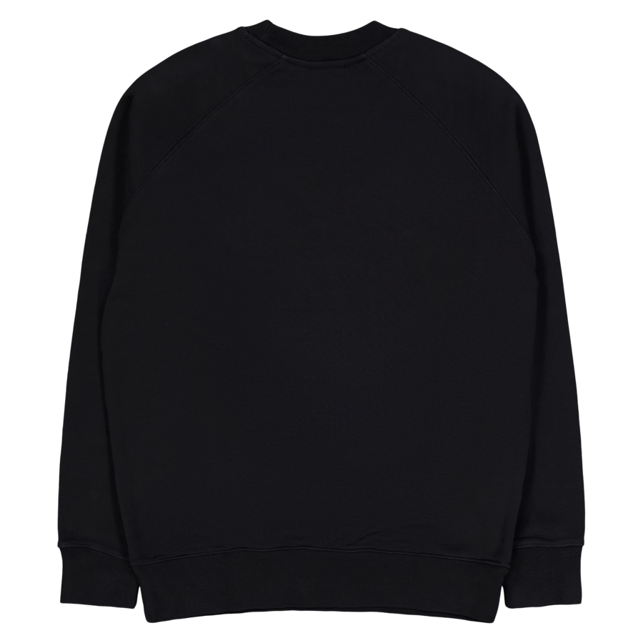 Chillax Fox Patch Classic Swea Schwarz