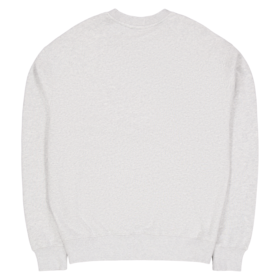 Maison Kitsune Blumen Komfort Grau Melange