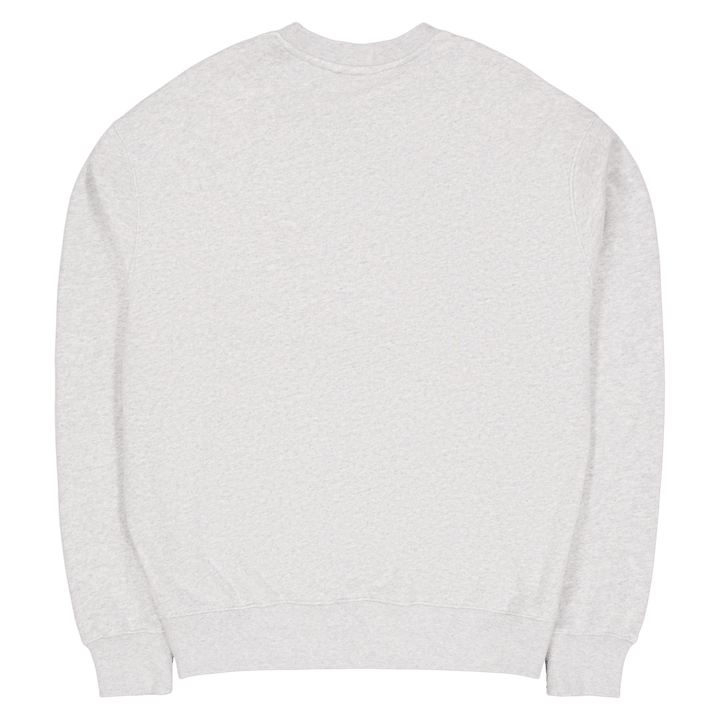 Maison Kitsune Blumen Komfort Grau Melange