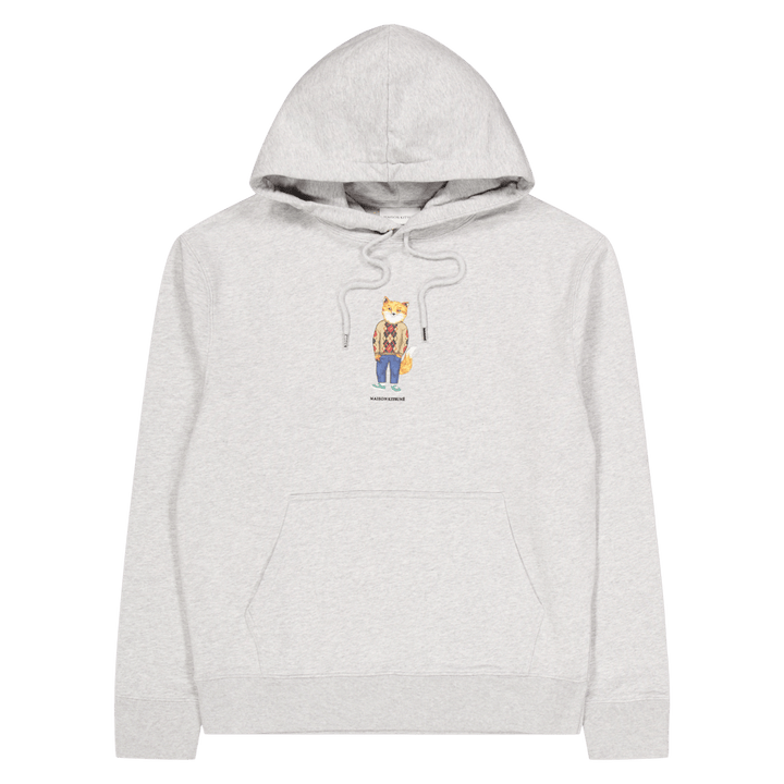 Dressed Fox Regular Hoodie Lig Grau Melange