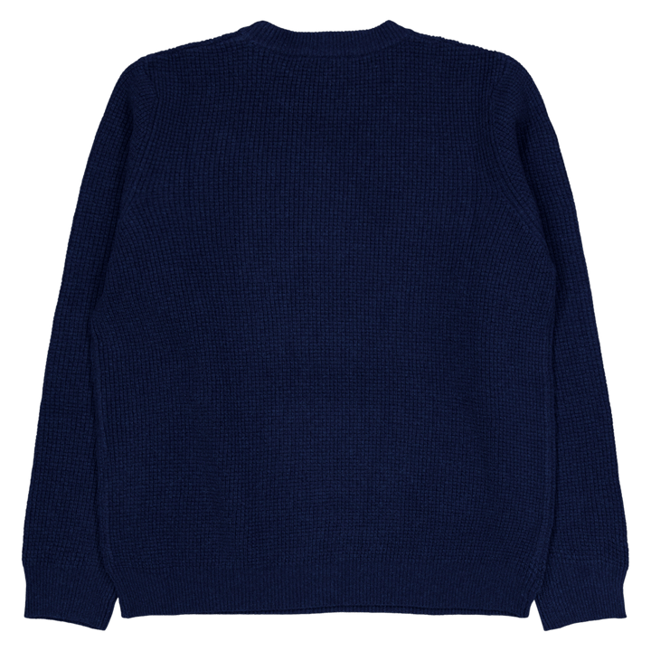 Maison Kitsune Handschrift Com Tinte Blau