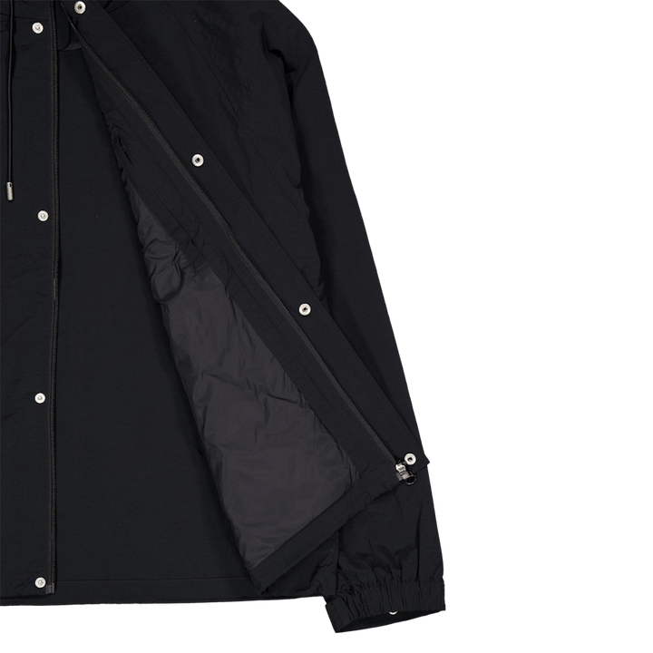 Windbreaker mit Kapuze Schwarz
