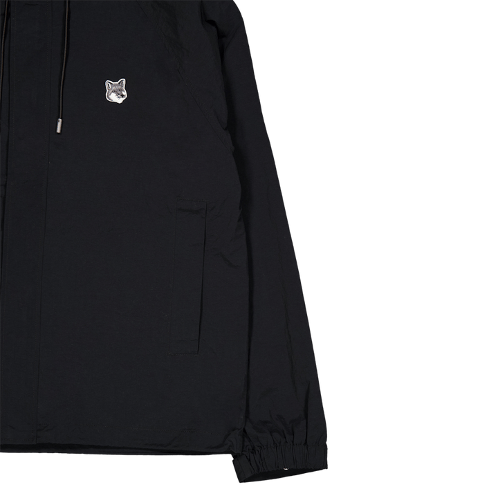 Windbreaker mit Kapuze Schwarz