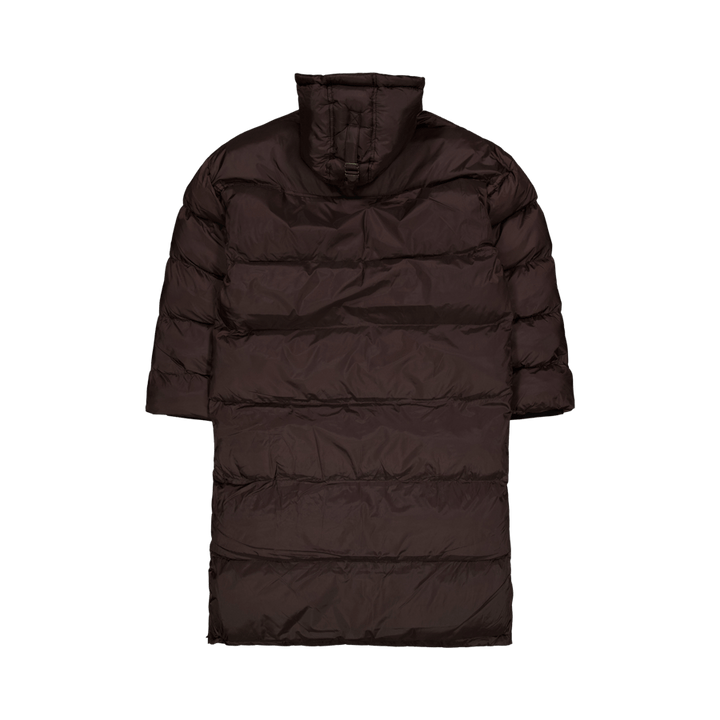 Doudoune Capuche Extra Long Shot Marron Foncé