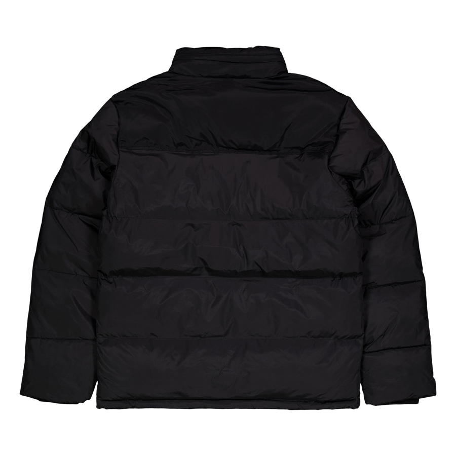 Veste Empiecement Et Broderie Noir