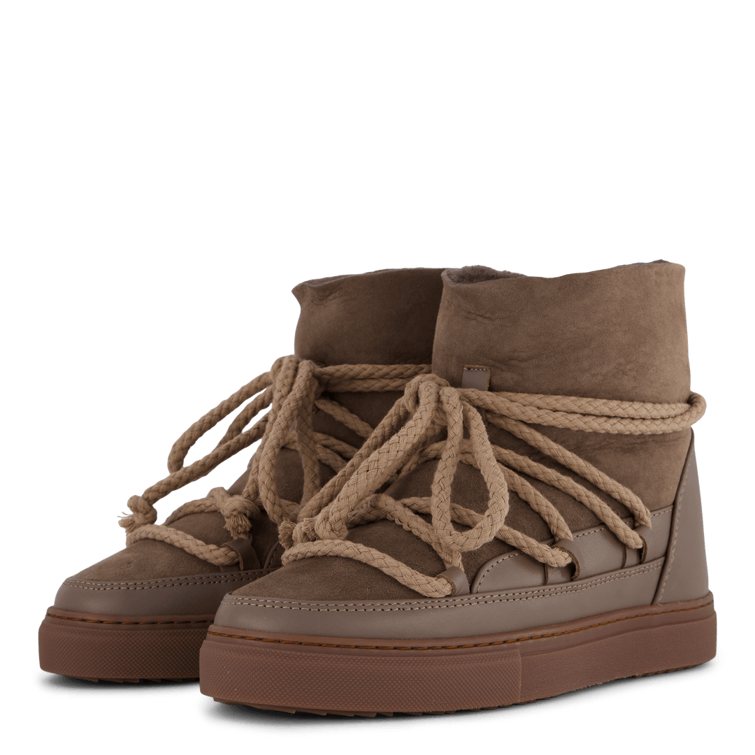 Klassischer Sneaker Taupe