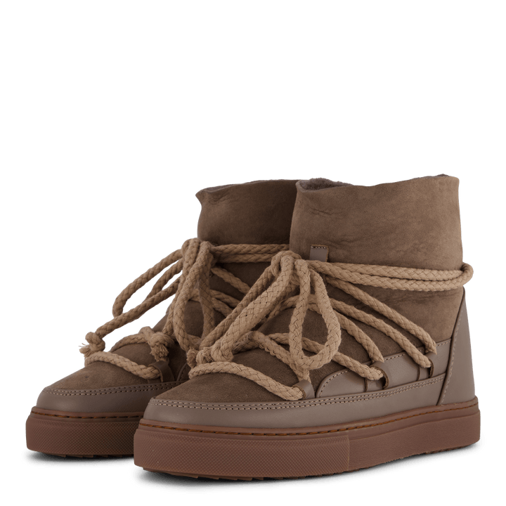 Klassischer Sneaker Taupe