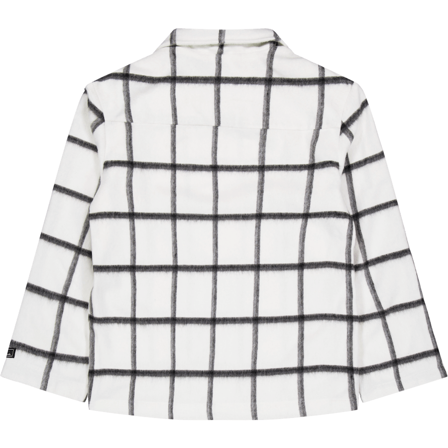 Bafaka Plaid - Jacke Weiß Karomuster