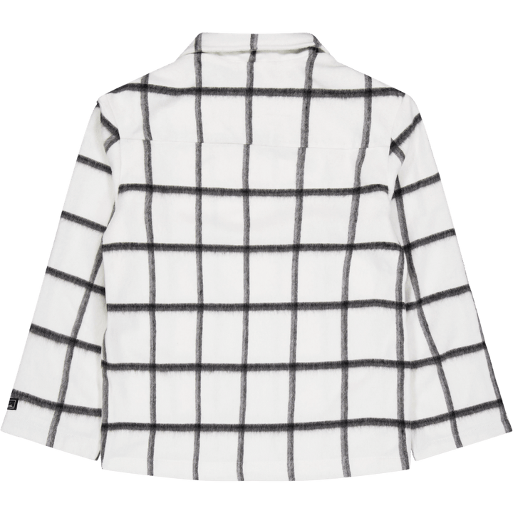 Bafaka Plaid - Jacke Weiß Karomuster