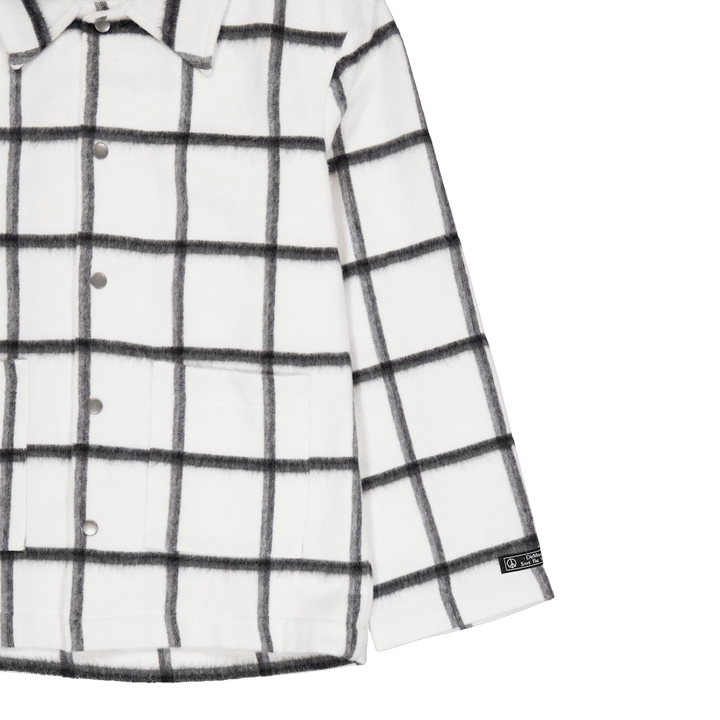 Bafaka Plaid - Jacke Weiß Karomuster