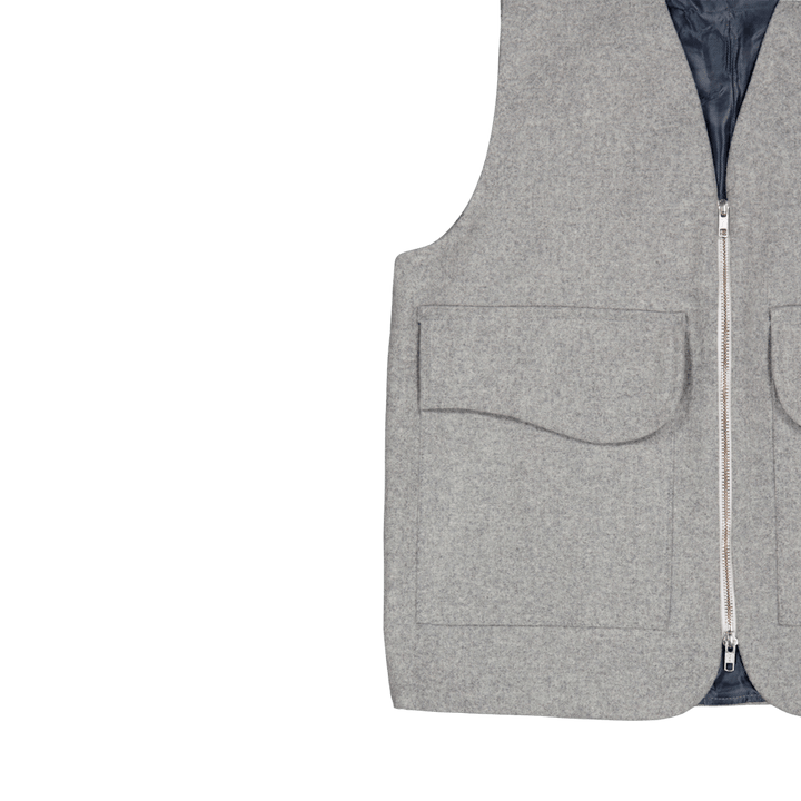 Jakt - Chaleco de lana gris