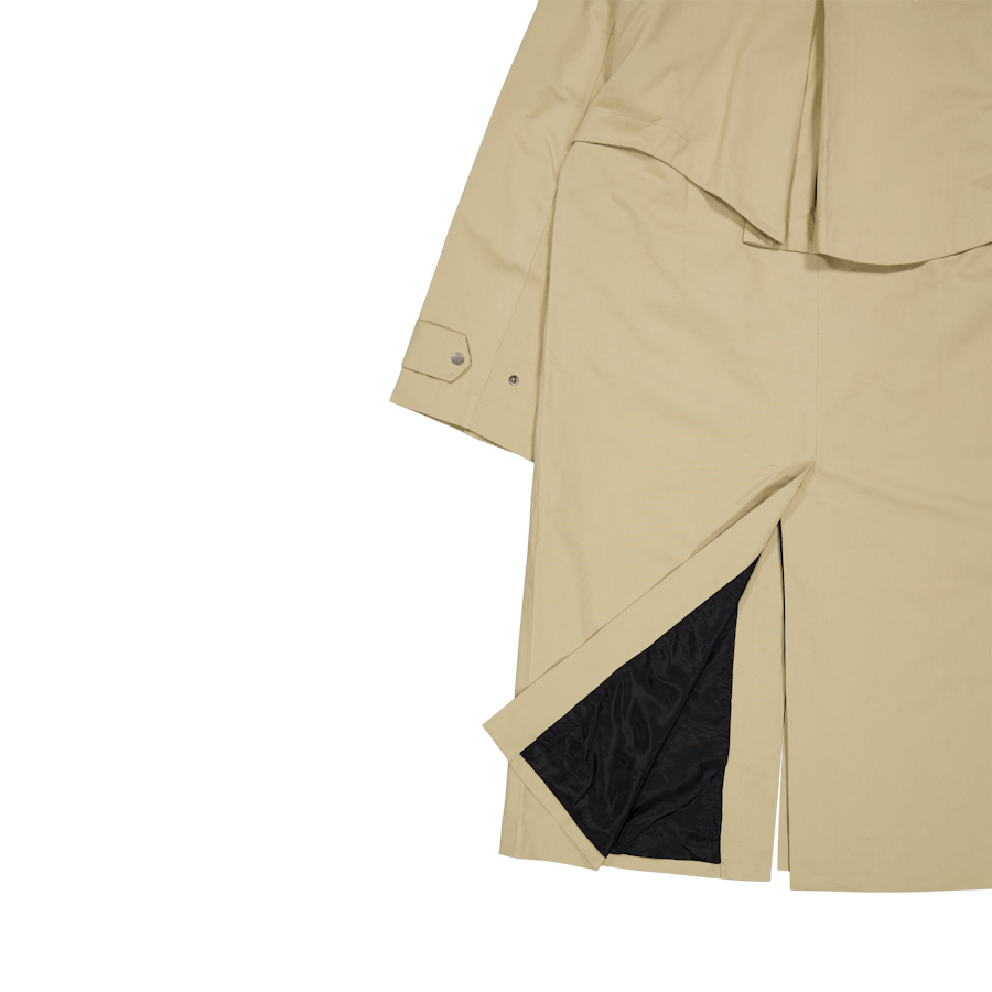 Executive - Płaszcz samochodowy beżowy