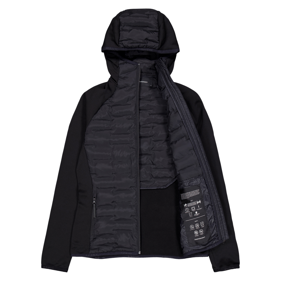 W Argon Hybrid Haube Schwarz