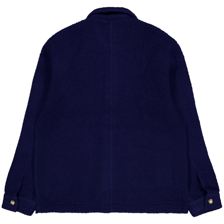 Stay Wool Overshirt Navy