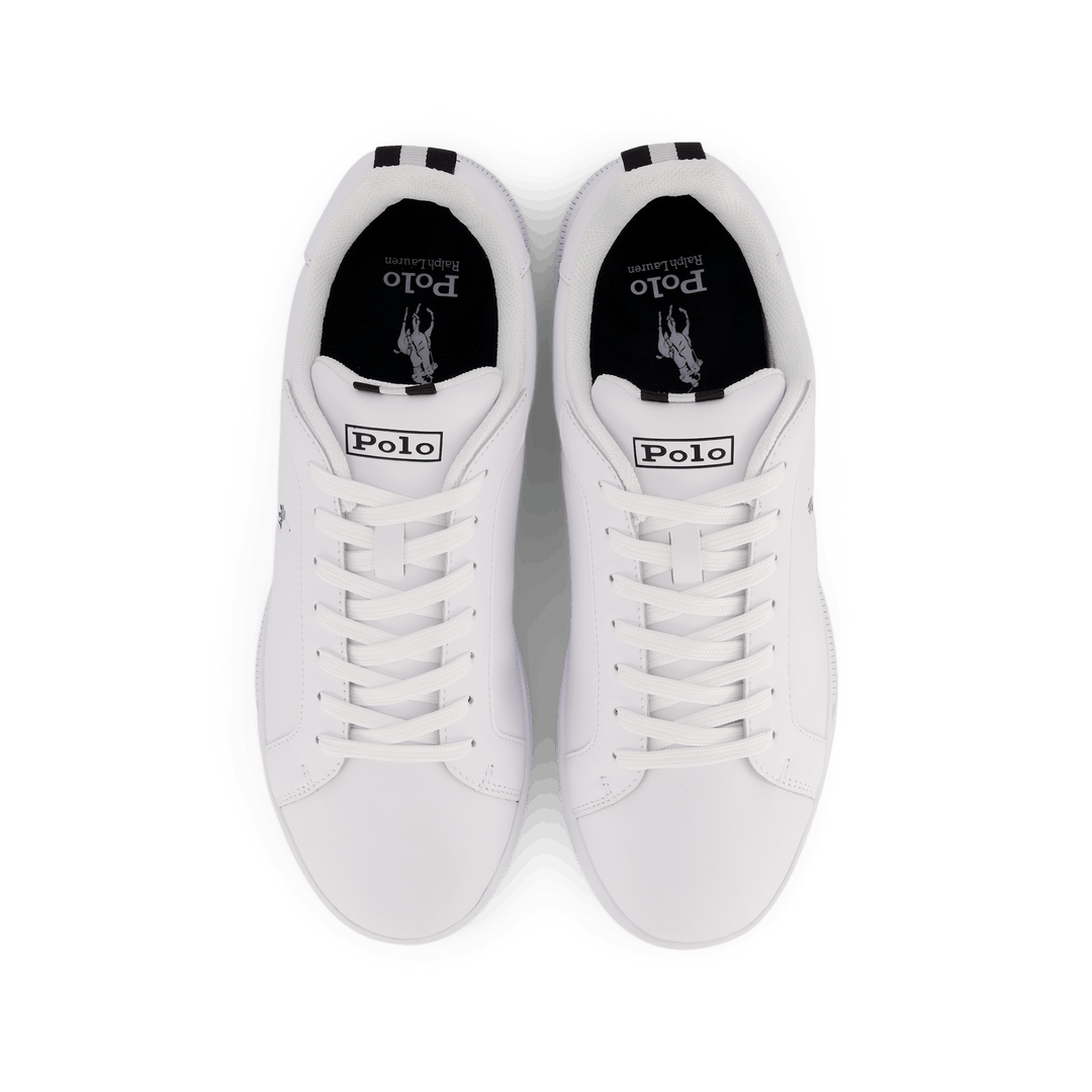 Heritage Court II Leather Sneaker Hvit / svart PP