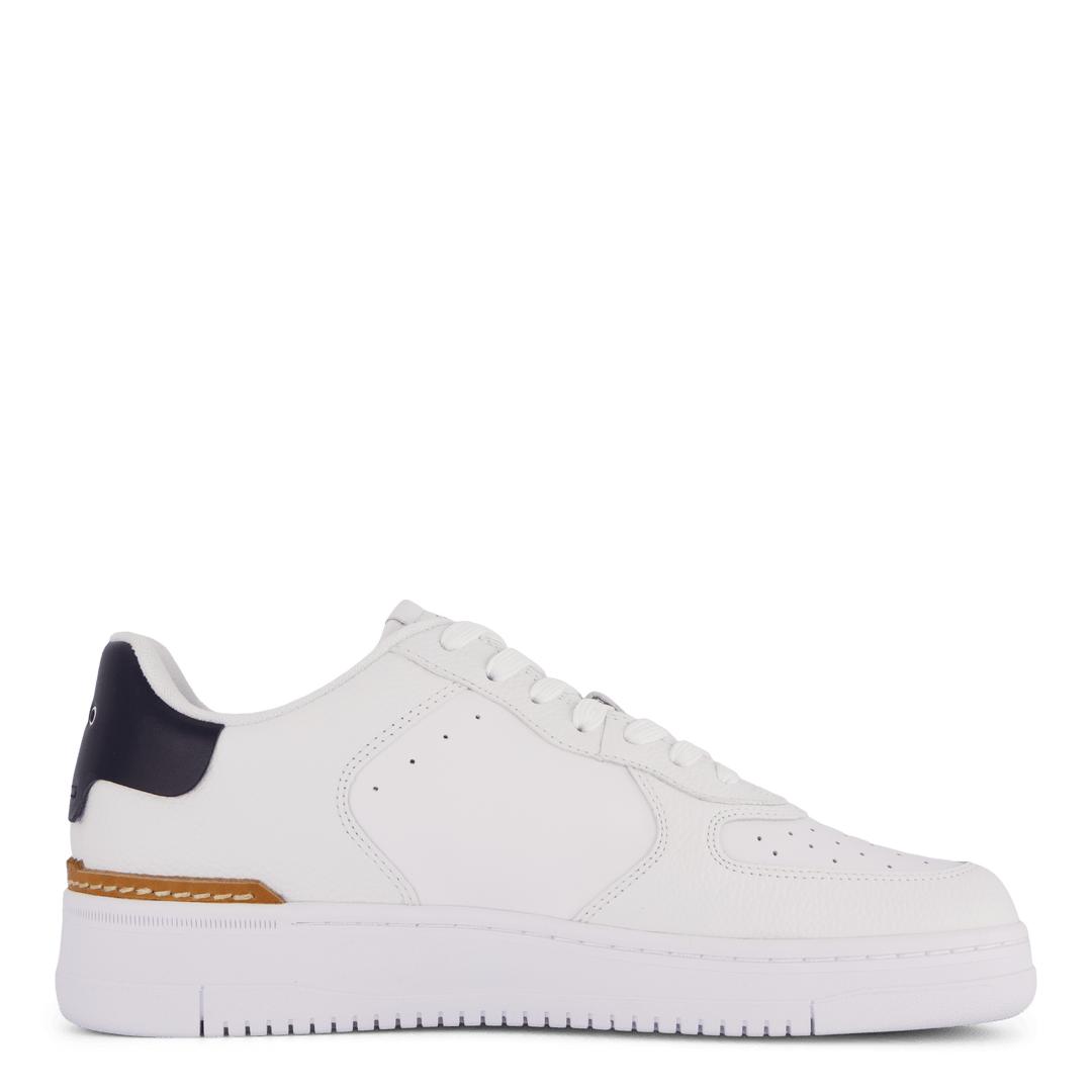 Masters Court Leather Sneaker White/Navy PP