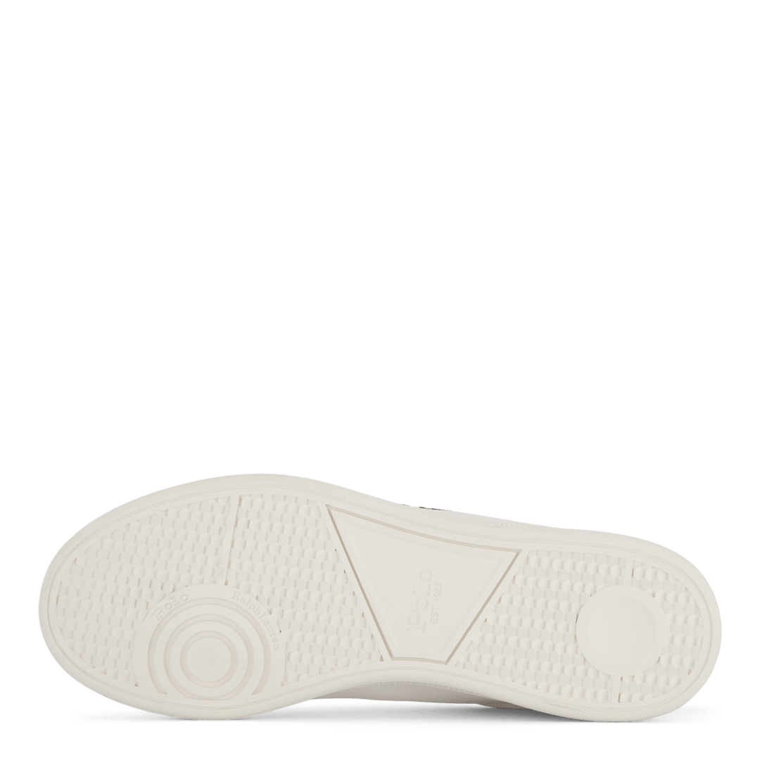 Heritage Court II Leather Sneaker Deckwash White / Black