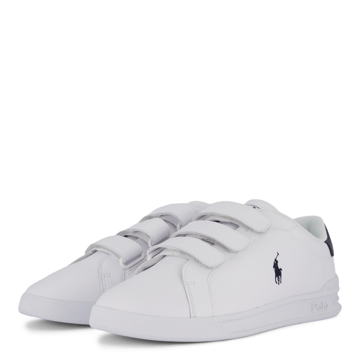 Skórzane sneakersy Heritage Court II biały / granatowy