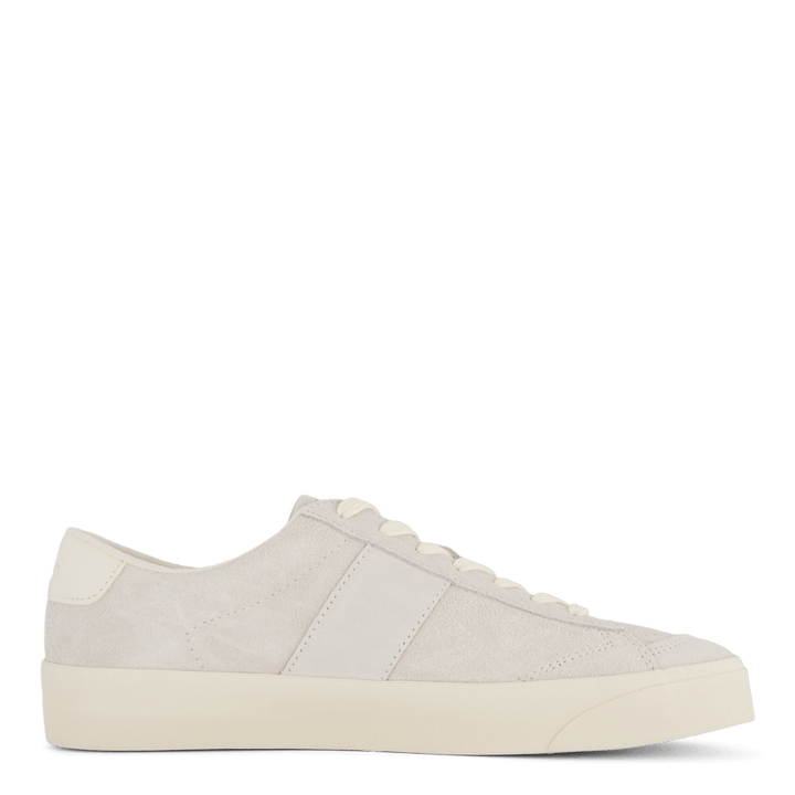 Baskets Sayer en daim poilu blanc