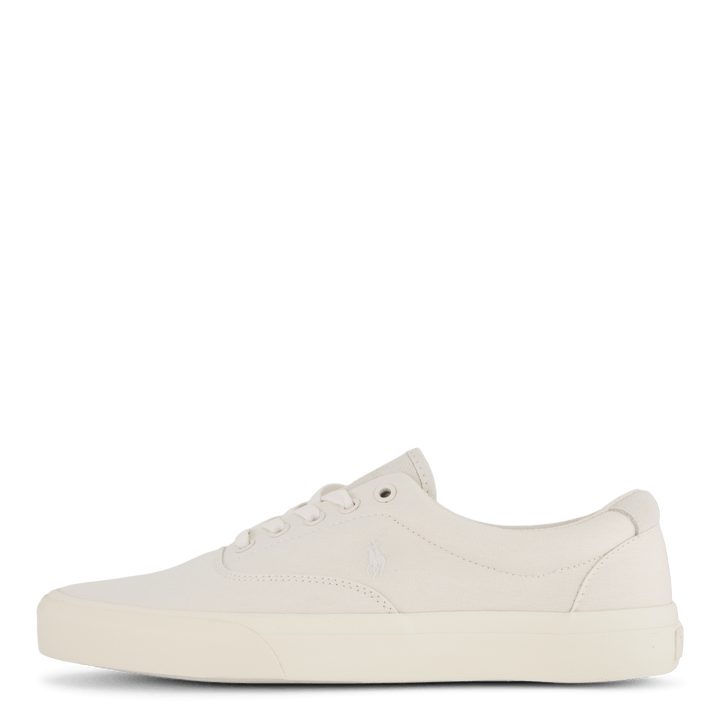 Baskets Keaton en toile avec bordure en daim Prcmt Crm