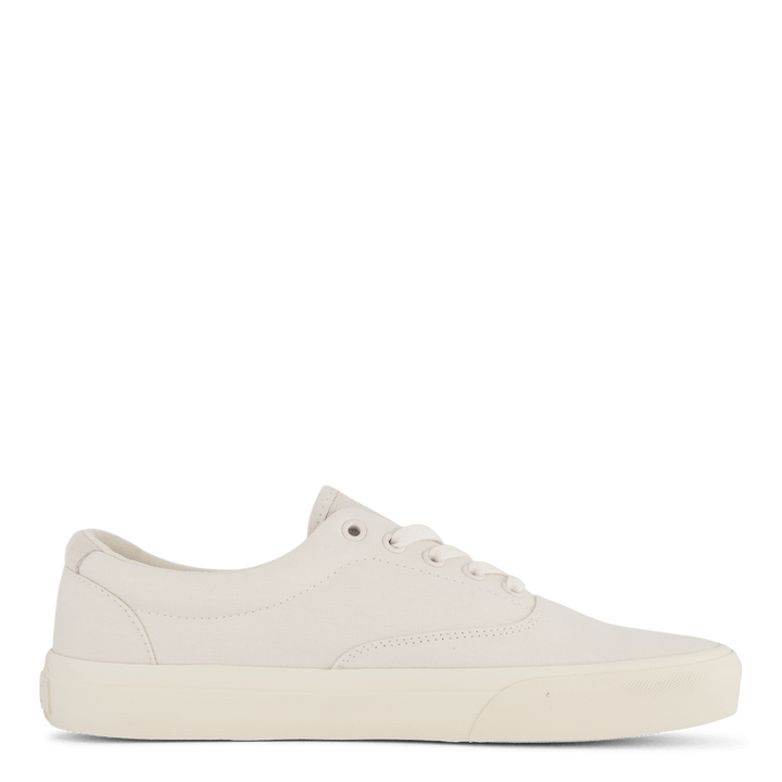 Baskets Keaton en toile avec bordure en daim Prcmt Crm